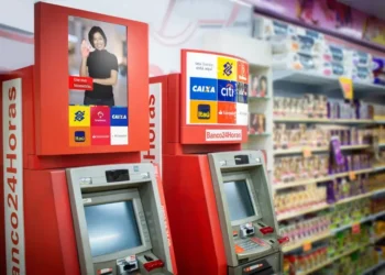 Banco24Horas registra movimentação de R$10 bilhões em caixas eletrônicos nas favelas