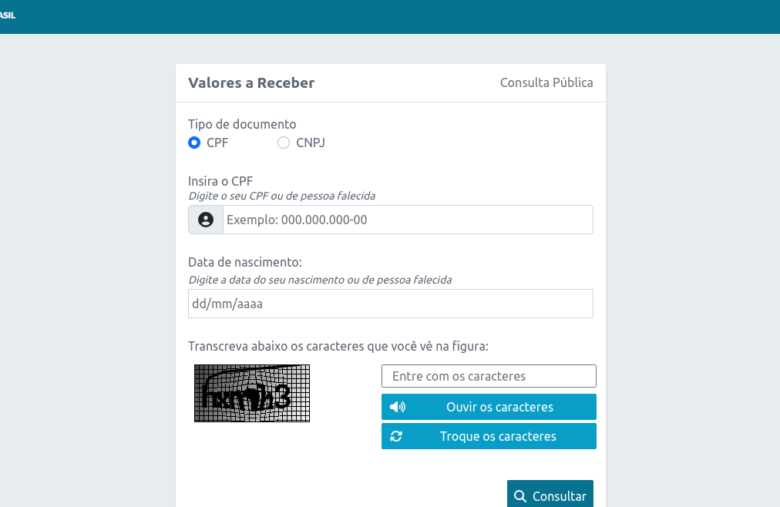 Valores a Receber