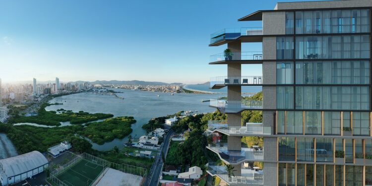 Avaliado em R$ 19,8 milhões, apartamento no litoral catarinense tem campo de golfe privativo e piscina suspensa na varanda