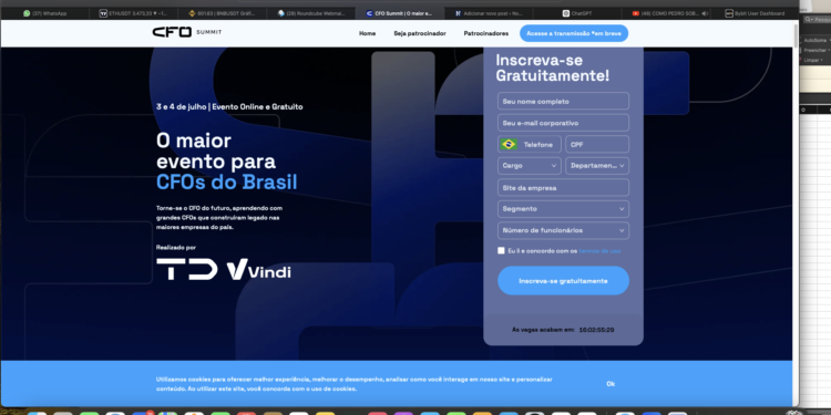 CFO Summit 2024 Traz Estratégias Financeiras e Inovação Tecnológica na Nova Era