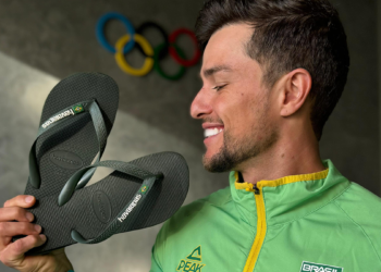 Os investimentos das Havaianas para as Olimpíadas de Paris aumentaram 40%, em marketing