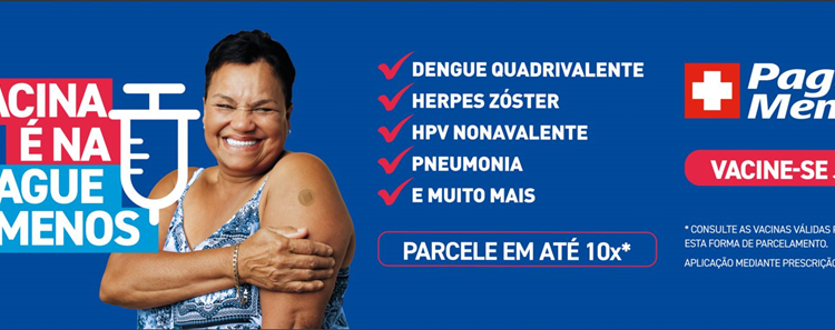Pague Menos (PGMN3) e Extrafarma ampliam abrangência de serviço de vacinação 