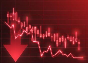 Ibovespa cai drasticamente e volta aos 130 mil pontos, enquanto Petrobras (PETR4) cai e Vale (VALE3) sobe
