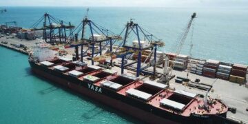Porto do Pecém teve um aumento de 17,9% nas movimentações de janeiro a julho de 2024