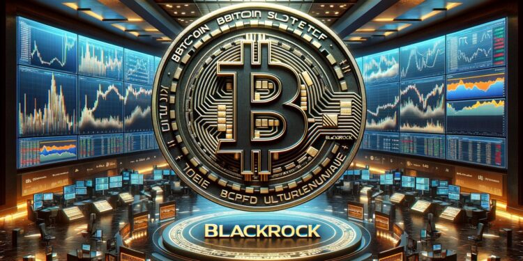 Até o momento, o ETF de bitcoin spot da BlackRock captou mais de US$ 1 bilhão nesta semana