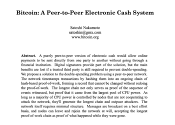 Há 16 anos o mundo conhecia o whitepaper do Bitcoin