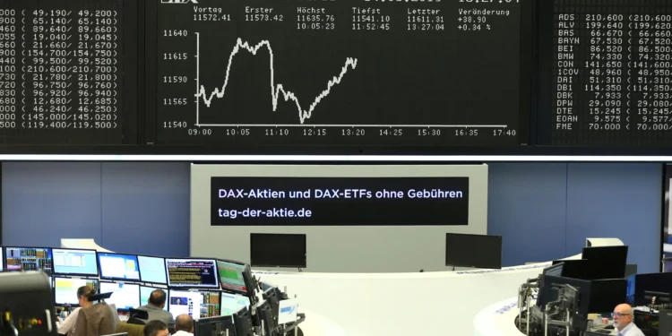 STOXX 600 finaliza sequência de oito dias de ganhos com decisão do BCE no centro das atenções