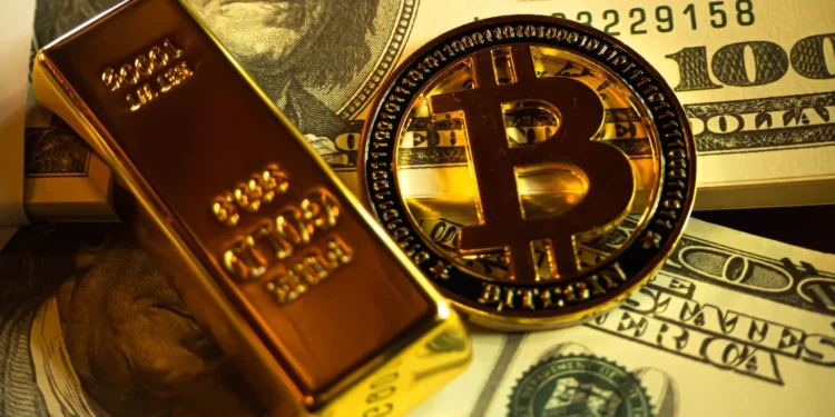 O valor de mercado do Bitcoin alcança um novo patamar histórico em comparação ao ouro