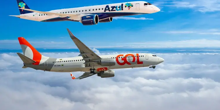 Azul (AZUL4) e Gol estão perto de firmar um memorando para uma possível fusão