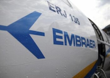 O BNDES aprovou um financiamento de R$ 2,1 bilhões para a Embraer exportar 16 aviões para uma companhia americana