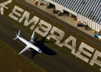 Embraer estabelece programa para a aquisição de até 1 milhão de ações