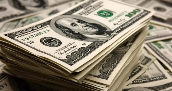 O dólar recua 1%, atingindo R$ 5,68, o valor mais baixo desde novembro, acompanhando as quedas registradas no mercado internacional