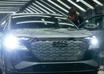 As entregas da Audi caíram 12% no ano passado, pois a empresa enfrentou dificuldades em mercados como a China.