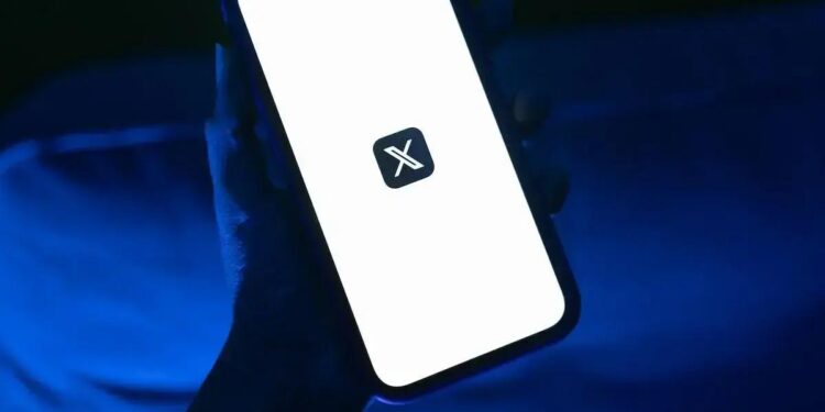Logotipo do X: Darsana Capital Partners, 1789 Capital e o próprio Elon Musk estão entre os investidores da nova captação. (Foto: Tuane Fernandes/Bloomberg)