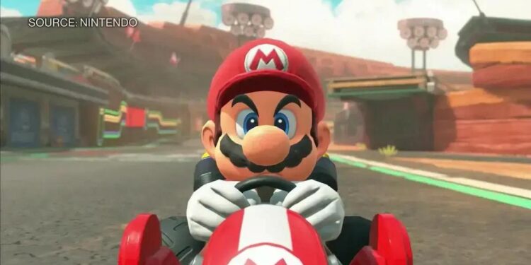 A empresa também anunciou vários novos jogos, incluindo Mario Kart World, uma nova entrada na popular série, que será lançada junto com o sistema