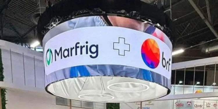 A fusão entre Marfrig (MRFG3) e BRF (BRFS3) está mais próxima de se concretizar