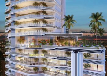 O primeiro prédio “torcido” do Brasil será também o edifício comercial mais alto de Fortaleza