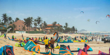 Voos internacionais ajudam a reforçar o Ceará como centro do kitesurf