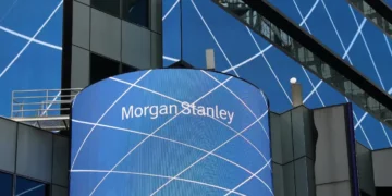 O banco Morgan Stanley teve um lucro de US$ 4,39 bilhões, superando as previsões