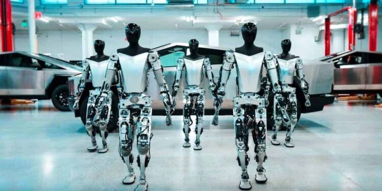 Tesla pretende investir 20 bilhões de dólares em robôs humanoides e veículos autônomos