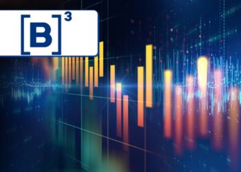 B3 (B3SA3): O volume médio diário de ações cresce 50% em fevereiro, impulsionado pelo fluxo estrangeiro