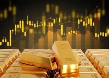 Ouro recua 1% devido à valorização do dólar e aumento das tensões no Irã