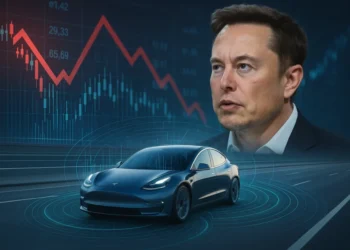 Tesla registra crescimento nas vendas no último trimestre, porém não atende às expectativas de Wall Street, resultando em queda das ações em Nova York