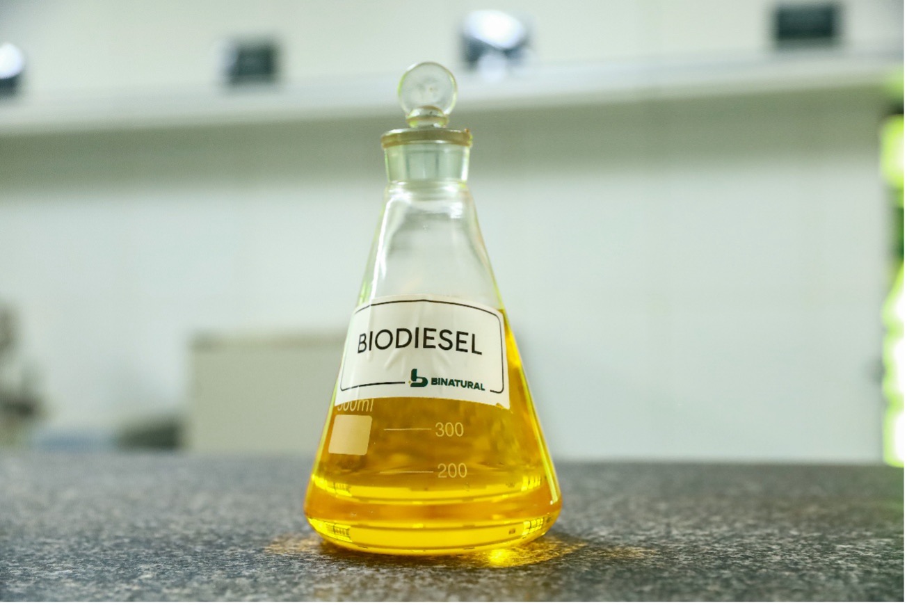 Biodiesel produzido a partir de resíduos promove o crescimento da Binatural
