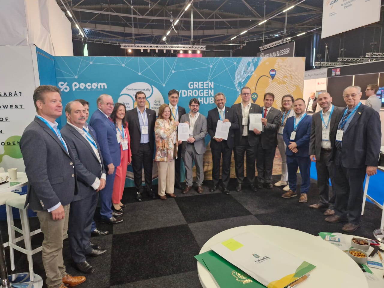 Porto do Pecém participa da Cúpula Mundial do H2V em Roterdã