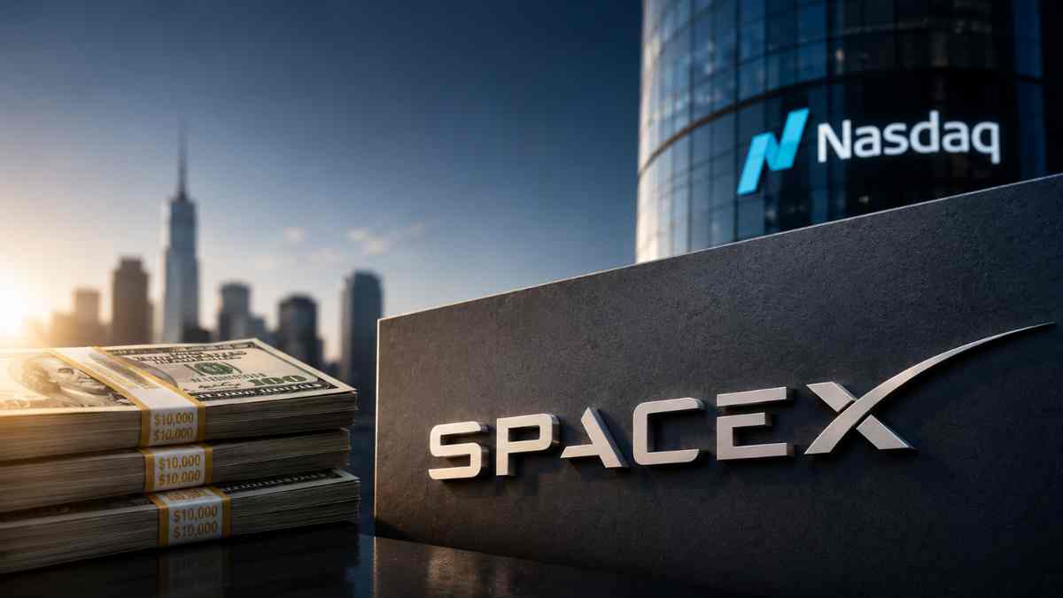 SpaceX está prestes a ingressar no Nasdaq 100, o que pode desencadear uma onda de compras passivas