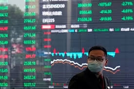 Os mercados asiáticos caem drasticamente com a intensificação da crise no setor tecnológico