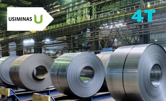 Usiminas (USIM3) registra um lucro de R$ 428 milhões no segundo trimestre de 2026, representando um aumento de 236% em relação ao ano anterior e superando as previsões