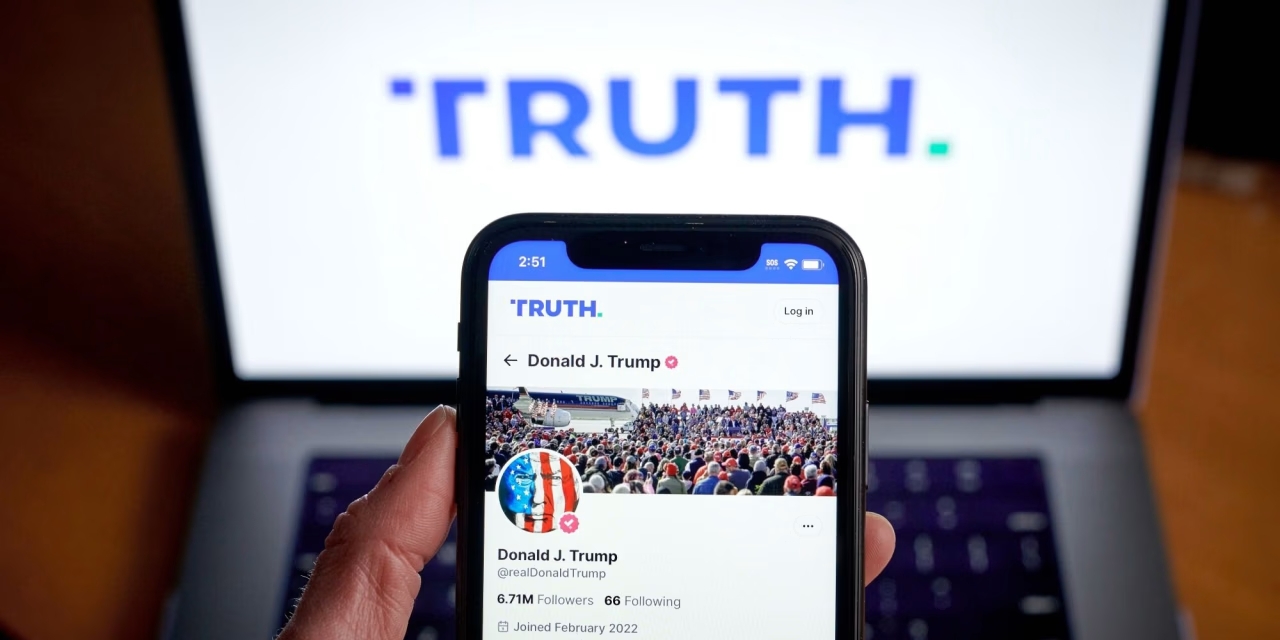 Trump Media pretende cobrar US$ 100 mil por acesso exclusivo à Truth Social