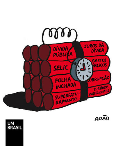 A conta dos juros elevados está vindo: a “bomba-relógio” que coloca em risco o caixa das empresas, de acordo com o economista-chefe do Serasa