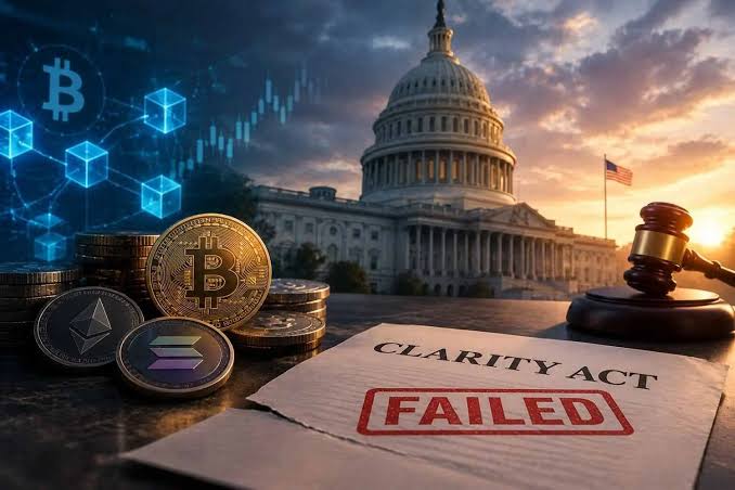 Após a votação do Clarity Act no Senado, a indústria cripto reage ao fracasso do projeto